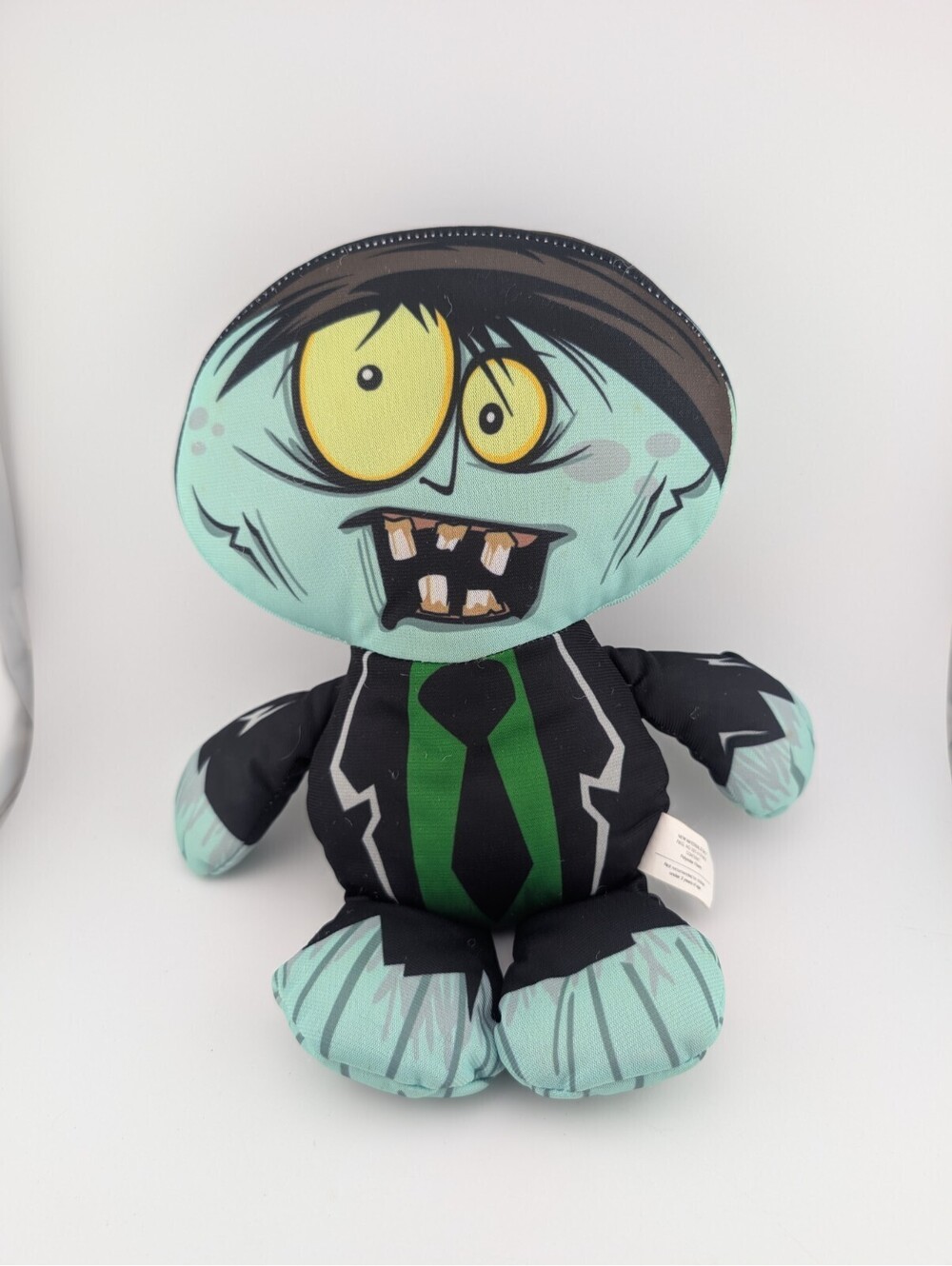 Zombie Plush 11" Blue Green Halloween